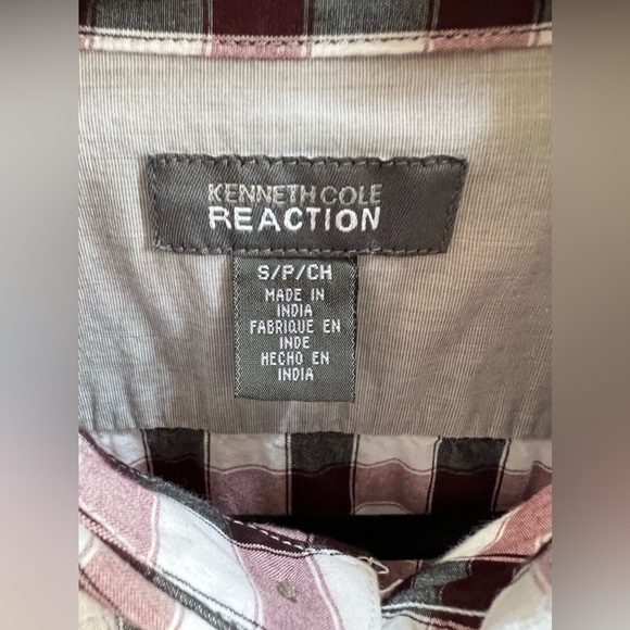 Kenneth Cole Reaction Long-Sleeve Button-Down w/Elbow Patches-Size S-Worn once - Picture 2 of 6